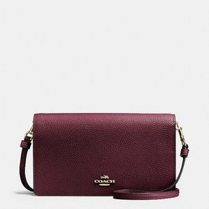 COACH Foldover Crossbody Clutch